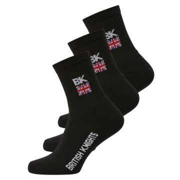 3 PACK BIKER SOCKS / BKIBB44-5161-P3-01