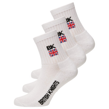 3 PACK BIKER SOCKS / BKIBB44-5161-P3-02