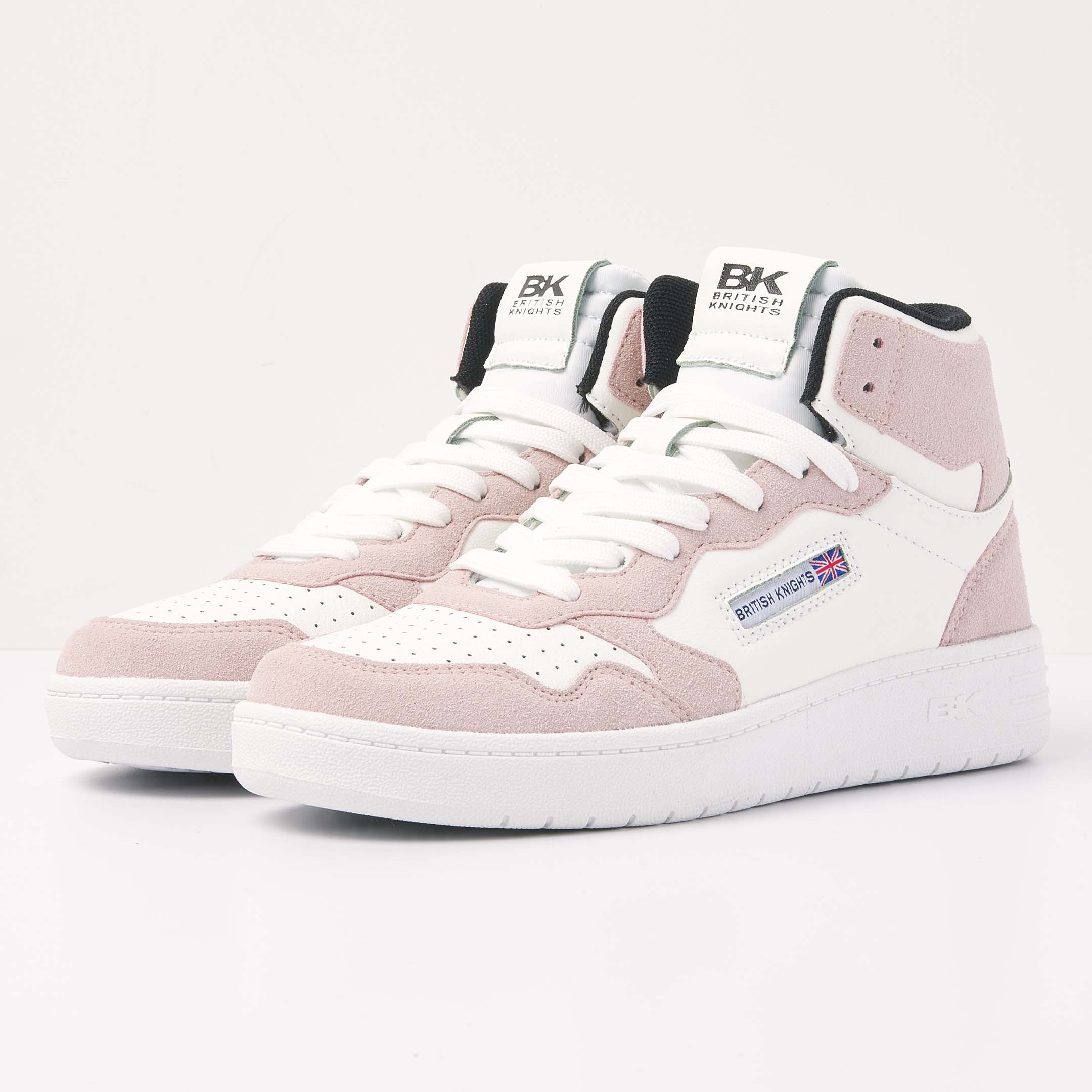 British Knights Sneaker Front view  B52-3616-02 NOORS MID HIGH-TOP FEMALE