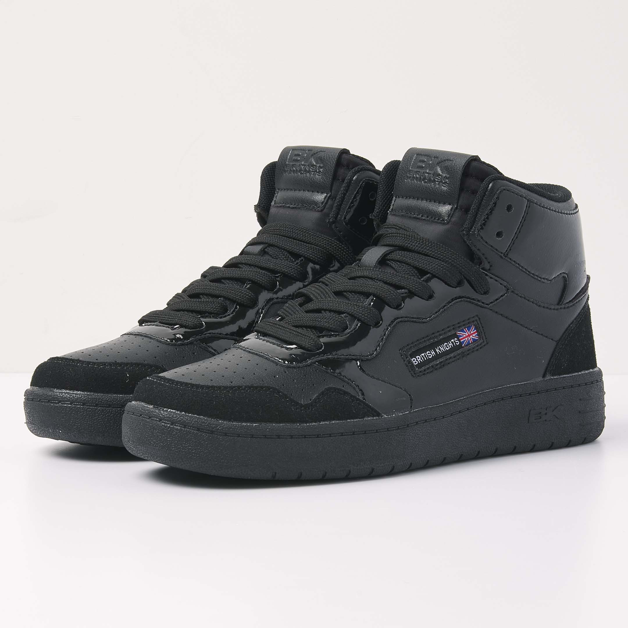 British Knights Sneaker Front view  B52-3616-04 NOORS MID HIGH-TOP FEMALE